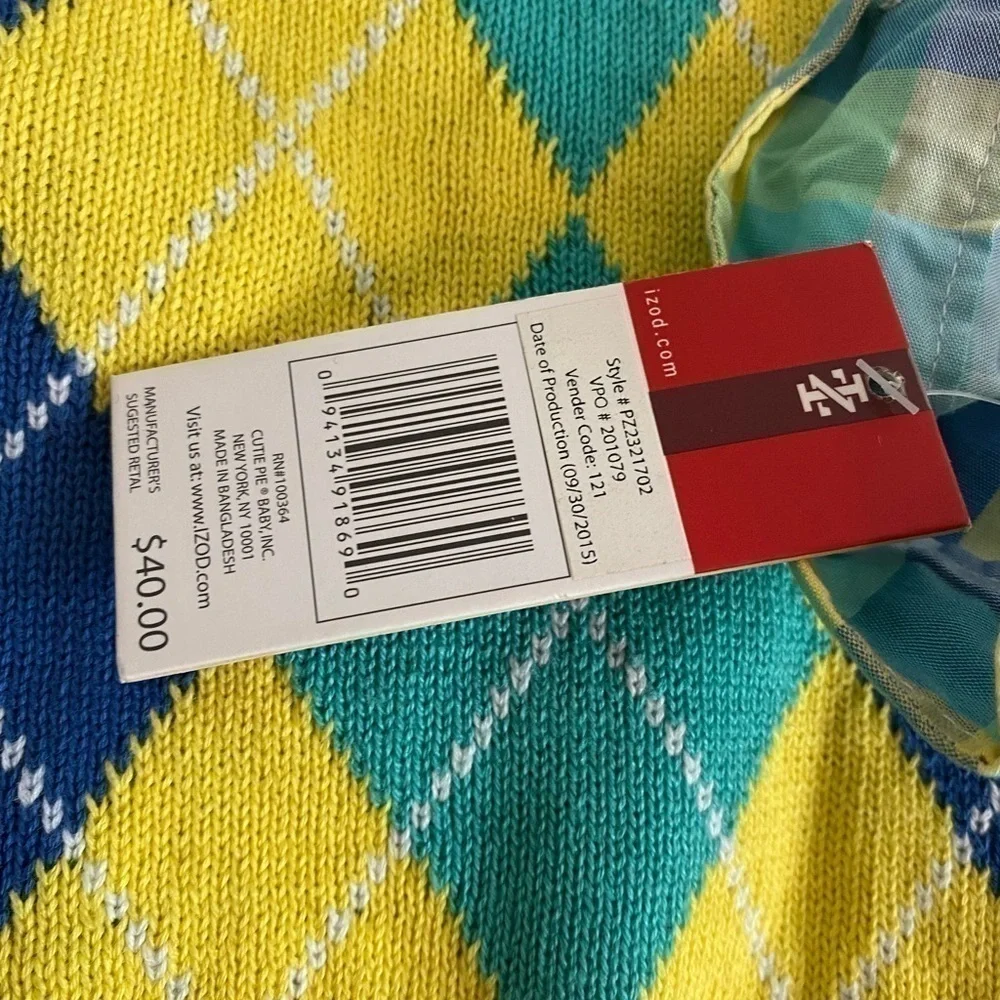 Izod new tags